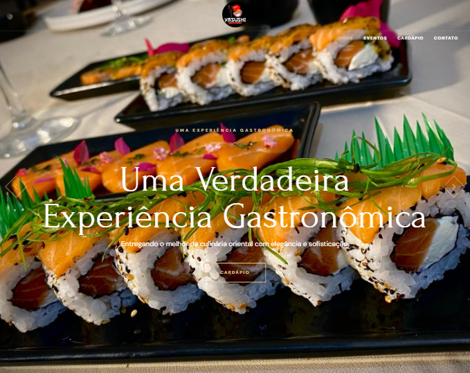 Yasushi Landing Page